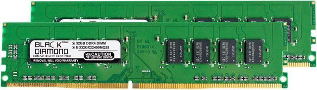 64GB Kit (2X32GB) DDR4 2400 Memory 288-pin (2Rx8) - Newegg.com
