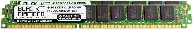 Main image of 16GB Kit (2x8GB) DDR3 1866 (PC3-14900) ECC Registered VLP Memory 240-pin (2Rx4)