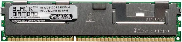 Main image of 32GB LRDIMM DDR3 1066 (PC3-8500) ECC Registered Memory 240-pin (4Rx4)