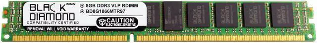 Main image of 8GB (2Rx4) DDR3 1866 (PC3-14900) ECC Registered VLP Memory 240-pin