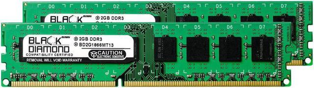 Main image of 4GB Kit (2x2GB) DDR3 1866 (PC3-14900) Memory 240-pin (2Rx8)