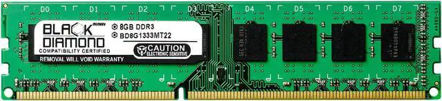 Main image of 8GB RAM Memory for HP Pavilion P6620f 240pin PC3-10600 DDR3 DIMM 1333MHz Black Diamond Memory Module Upgrade