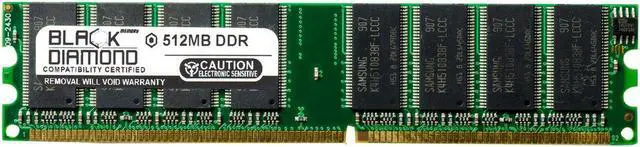 Main image of 512MB (2Rx8) DDR 400 (PC-3200) Memory 184-pin