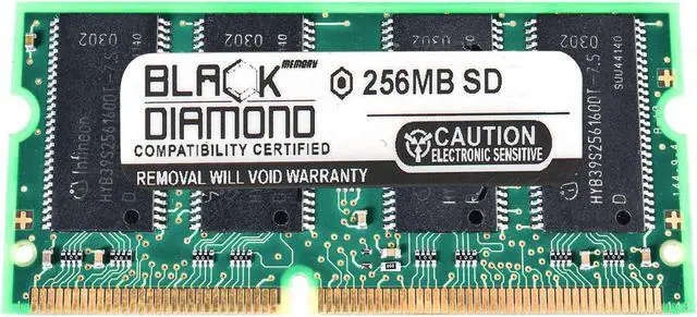 Main image of 256MB SDRAM PC133 SODIMM Memory 144-pin (2Rx8)