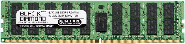Main image of 32GB DDR4 2133 ECC Registered Memory 288-pin (2Rx4)