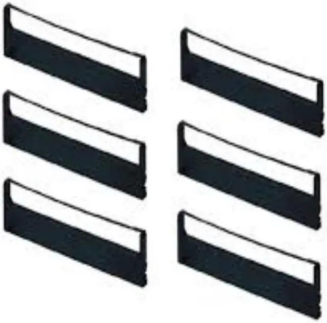 Main image of AIM Compatible Replacement - General Ribbon Compatible T511D Black Printer Ribbons (6/PK) - Equivalent to Citizen AH37901-0 - Generic