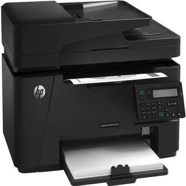 Alt view image 4 of 4 - HP M127FN Laser Multifunction Printer - Monochrome - Plain Paper Print - Desktop - Copier/Fax/Printer/Scanner - 20 ppm Mono Print - 600 x 600 dpi Print - Manual Duplex Print - 20 cpm Mono Copy - 1 ...