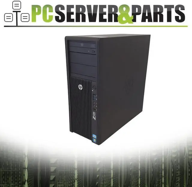 Main image of HP Z420 Workstation E5-1650 3.2GHz 6-Cores 16GB DDR3 Quadro K600 NEW 256GB SSD + 2TB HDD Windows 10 Home