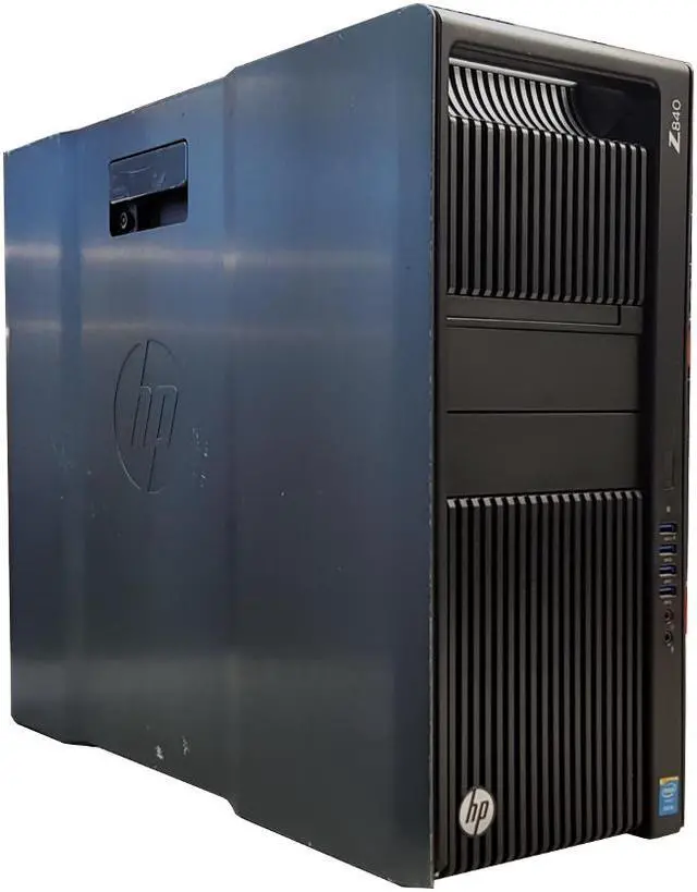 Main image of HP Z840 Professional Workstation Intel Xeon 12 Core 32GB DDR4 RAM 240GB SSD 1TB HD NVIDIA Quadro K2200 4GB Graphics CD DVDRW Windows 10 Pro 64-bit