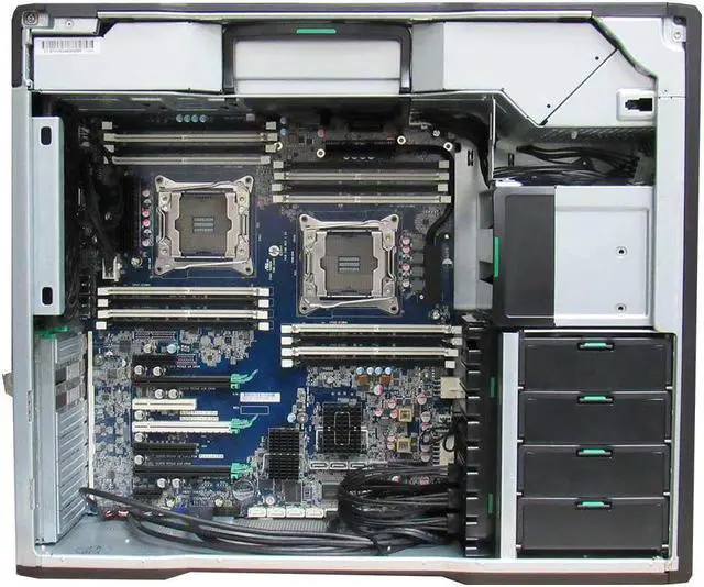 Alt view image 4 of 4 - HP Z840 Professional Workstation Intel Xeon 12 Core 32GB DDR4 RAM 240GB SSD 1TB HD NVIDIA Quadro K2200 4GB Graphics CD DVDRW Windows 10 Pro 64-bit