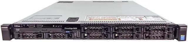 Alt view image 2 of 3 - High End Dell PowerEdge Server R630 8B 2x E5-2690v3 24 Cores Total 96GB RAM 8x 1.2TB HDD H730 With Rails