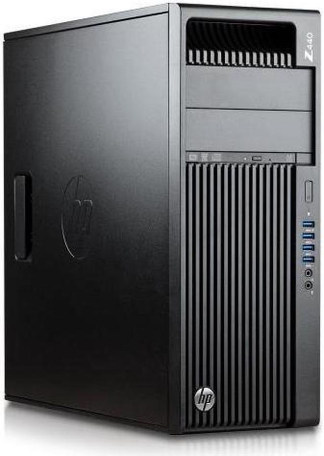 HP Z440 Workstation Intel Xeon E5-1650 V3 3.50GHz 6 Core 128GB DDR4 512GB  SSD Quadro K1200 4K Ready 4 Monitor Support Windows 10 Pro