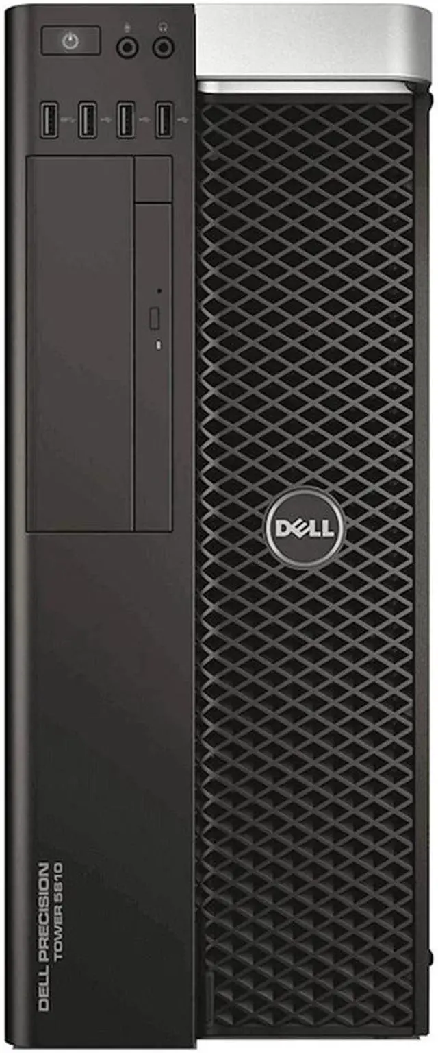 Alt view image 4 of 4 - Dell Precision T5810 Intel Xeon E5-1650 V3 3.50 GHz 6 Cores 16GB RAM 512GB SSD Quadro M4000 Windows 10 Pro