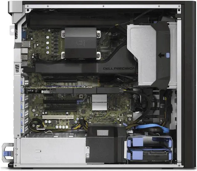 Alt view image 2 of 4 - Dell Precision T5810 Intel Xeon E5-1650 V3 3.50 GHz 6 Cores 16GB RAM 512GB SSD Quadro M4000 Windows 10 Pro