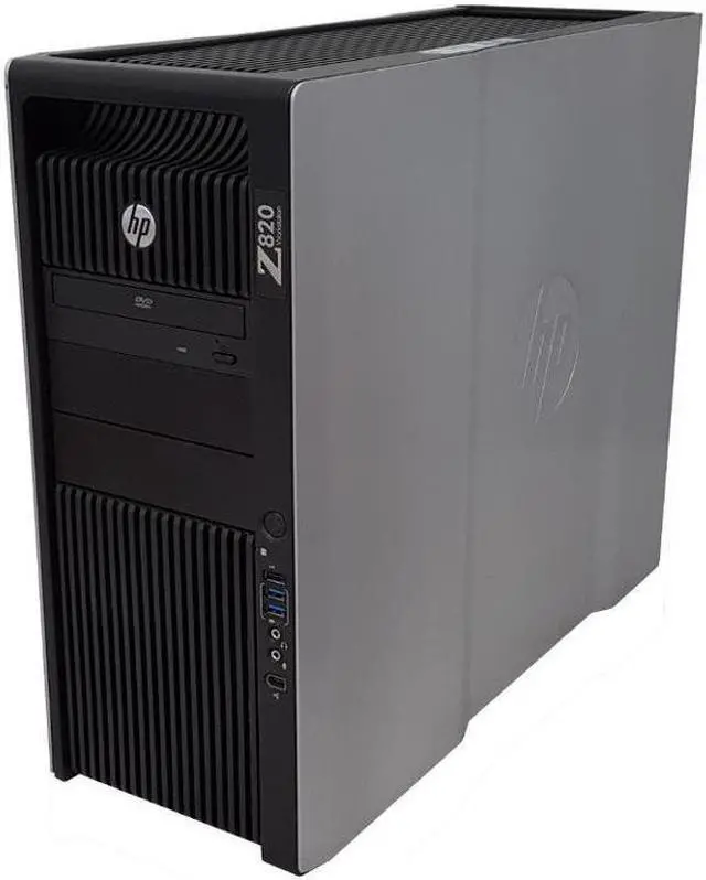 Main image of HP Z820 Workstation 2x E5-2670 v2 2.5GHz 20-Cores 192GB DDR3 Quadro K5000 4TB HDD