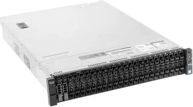 Main image of Dell PowerEdge R730 24B 2.5" SFF Server 2 x Intel Xeon E5-2630 V3 2.40GHz 16 Cores 64GB DDR4 Memory 8 x 1.2TB HDD H730p Raid FM487