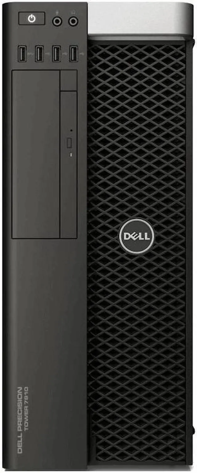 Alt view image 2 of 4 - Dell Precision T7810 Workstation 2 x Intel Xeon E5-2650 V4 2.20GHz 24 Core 32GB DDR4 Memory Quadro P2000 4 x Display Port 512GB SSD 1TB HDD Windows 10 Pro