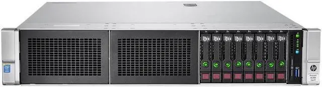 Main image of HP ProLiant DL380 Server Gen9 G9 8B SFF 2.5" 2 x Intel Xeon E5-2678 V3 2.50GHz 24 Core 128GB DDR4 Memory 8 x 1.2TB 10K HDD P440ar Raid 331FLR