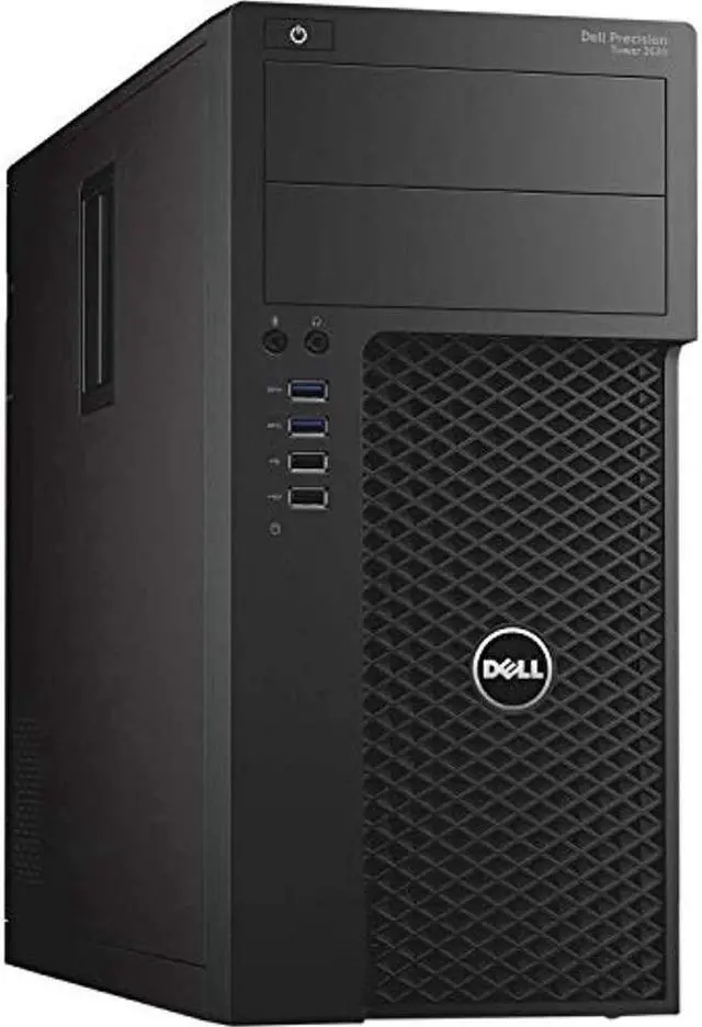 Main image of Dell Precision T3620 MT Intel Core i7-7700 32GB RAM 512GB SSD Quadro M2000 4x Display Port Windows 10 Pro