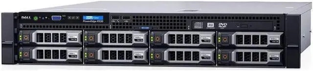 Main image of Dell PowerEdge R530 Server 8B LFF 3.5" 1 x Intel Xeon E5-2660 V3 2.60GHz 10 Core 32GB DDR4 Memory H730 Raid
