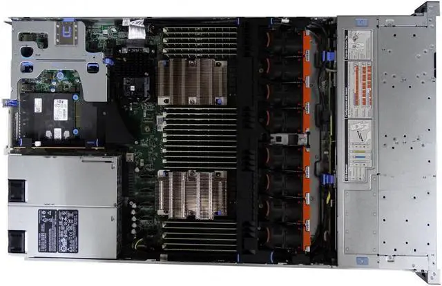 Alt view image 3 of 4 - Dell PowerEdge EMC R640 Server 10B 2.5" SFF 2 x Intel Xeon Gold 6146 3.20GHz 24 Core 128GB DDR4 Memory 6 x 1TB SSD H740p Raid