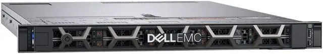 Main image of Dell PowerEdge EMC R640 Server 10B 2.5" SFF 2 x Intel Xeon Gold 6146 3.20GHz 24 Core 128GB DDR4 Memory 6 x 1.92TB SSD H740p Raid w/ Bezel