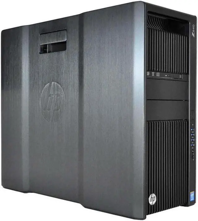 Alt view image 3 of 5 - HP Z840 E5-2687W v3 3.10GHz 10-Core 48GB DDR4 Ram 256GB SATA SSD + 1TB HDD Quadro K2200 4GB Windows 10 Professional