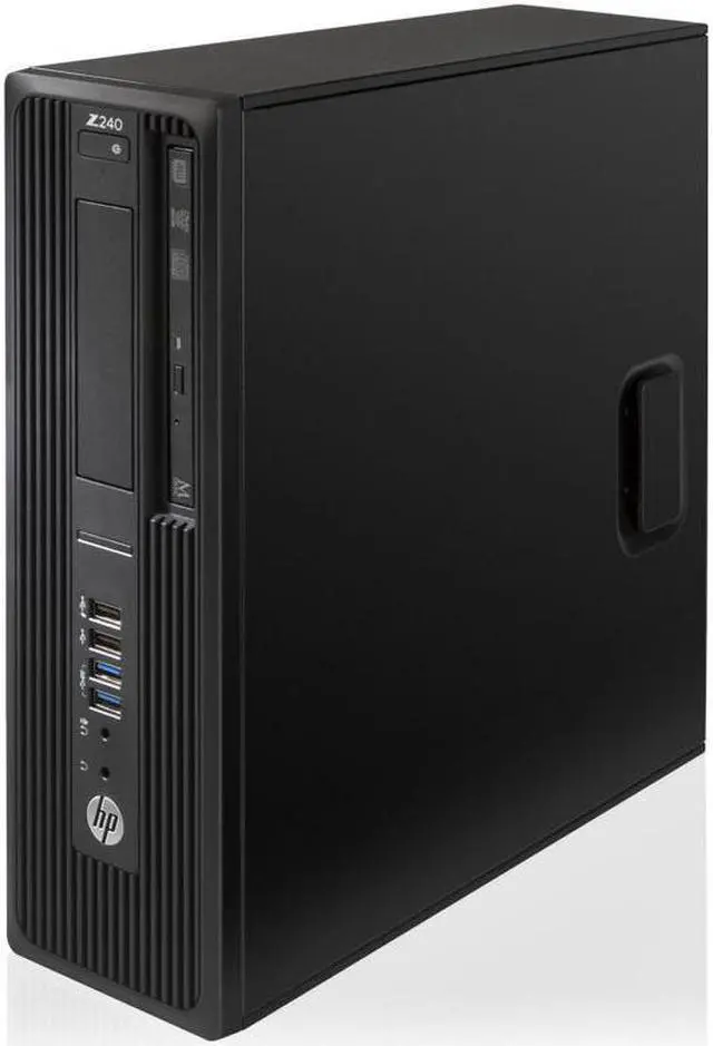 Main image of HP Z240 SFF Workstation i5-7500 3.4GHz 4-Cores 16GB DDR4 NEW 512GB SSD No OS