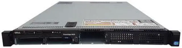 Dell PowerEdge R620 4B Server 2x E5-2609 2.4GHz 8-Cores 12GB DDR3 S110
