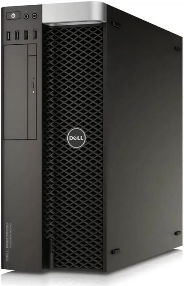 Main image of Dell Precision T5810 Workstation with Intel Xeon E5-1620 v3 3.5GHz Quad-Core Processor, 16GB DDR4 Memory, 4TB HDD, nVidia Quadro NVS310, and Windows 10 Pro (Renewed)