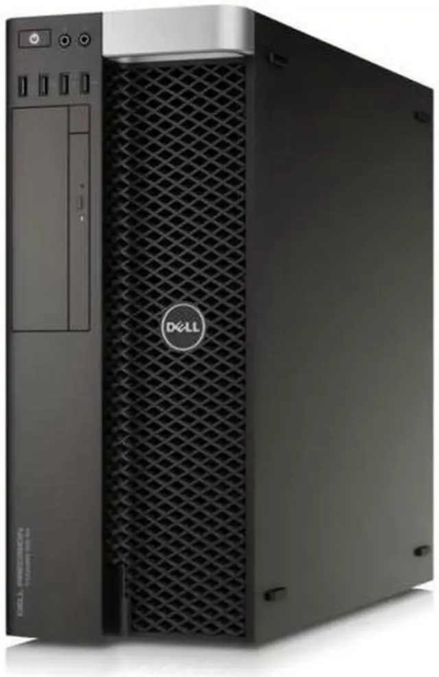 Main image of Dell Precision T5810 Mid-Tower Workstation - Intel Xeon E5-2697 v3 2.6GHz 14 Core Processor, 64GB DDR4 Memory, 256GB NVMe SSD, 4TB HDD, Nvidia Quadro K2200 Graphics Card, Windows 10 Pro. (Renewed)