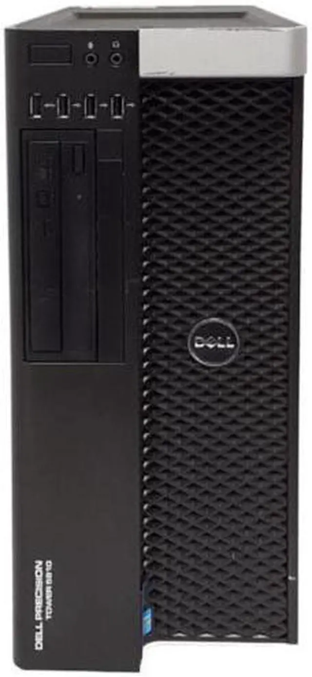 Alt view image 2 of 4 - Dell Precision T5810 Mid-Tower Workstation - Intel Xeon E5-1650 v3 3.5GHz 6 Core Processor, 128GB DDR4 Memory, 512GB NVMe SSD, 4TB HDD, Nvidia Quadro M4000 Graphics Card, Windows 10 Pro. (Renewed)