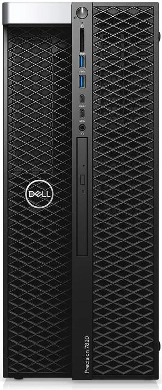 Alt view image 2 of 4 - Dell Precision T7820 CAD Workstation PC 2x Intel Xeon Platinum 8168 48-Core 2.7GHz 256GB DDR4 RAM 512GB SSD Quadro M2000 Windows 11 Pro