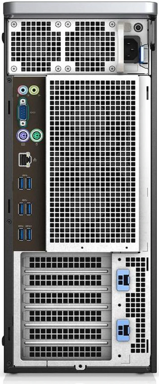 Alt view image 3 of 4 - Dell Precision T7820 CAD Workstation PC 2x Intel Xeon Platinum 8168 48-Core 2.7GHz 256GB DDR4 RAM 512GB SSD Quadro M2000 Windows 11 Pro