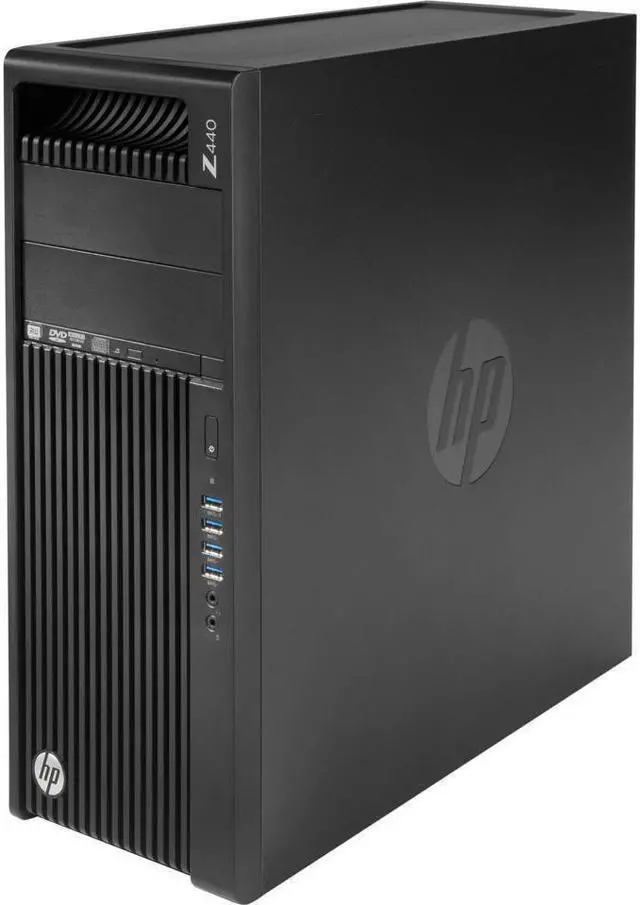 Alt view image 2 of 4 - HP Z440 Workstation Intel Xeon E5-1650 V3 3.60GHz 6 Core 32GB DDR4 Quadro K4000 512GB SSD Windows 10 Pro