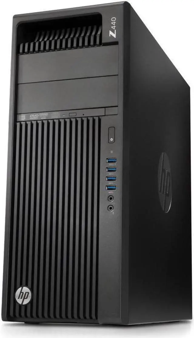 Main image of HP Z440 Workstation Intel Xeon E5-1650 V3 3.60GHz 6 Core 32GB DDR4 Quadro K4000 512GB SSD Windows 10 Pro