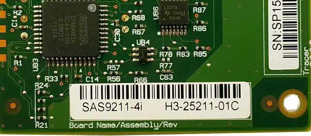 Alt view image 5 of 5 - LSI 9211-4i RAID Controller 4 port 6Gb SAS / SATA PCI-E Host Bus Adapter High Profile