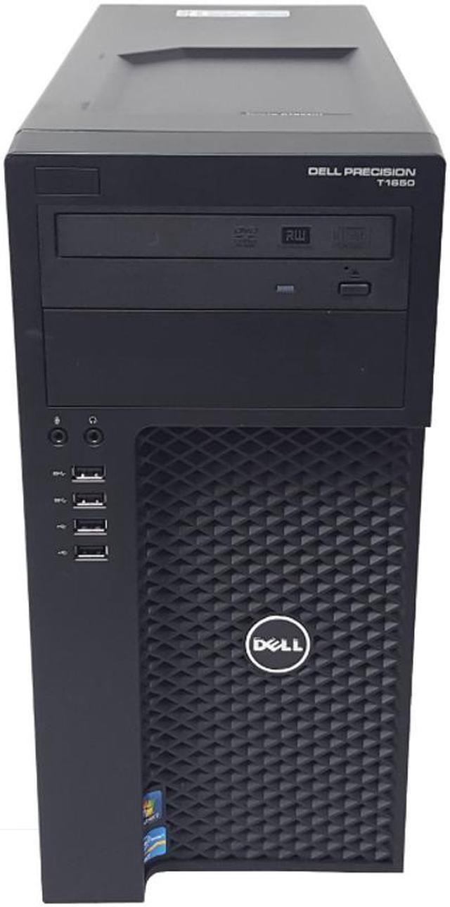 DELL Desktop Computer Precision T1650 Intel Core i5 3rd Gen 3470 (3.20GHz)  8GB DDR3 2TB HDD NVIDIA NVS 300 Windows 10 Pro