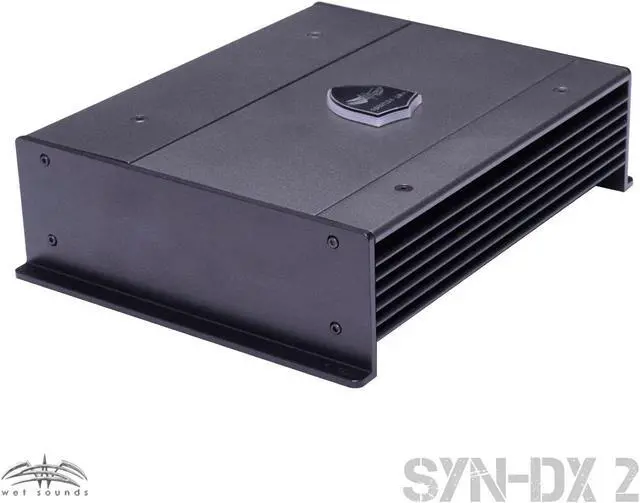 Alt view image 2 of 4 - Wet Sounds SYN-DX 2 Full Range Class D Amplifier & Stinger 7-Meter 4-Gauge Amplifier Wiring Kit w/ RCAs