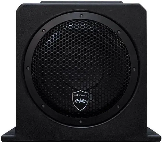 Alt view image 4 of 4 - Wet Sounds Ultimate Golf Cart Audio Bundle, Radio, 2-RGB White Grill 6.5" Speakers, 10" powered sub, Wiring Kit