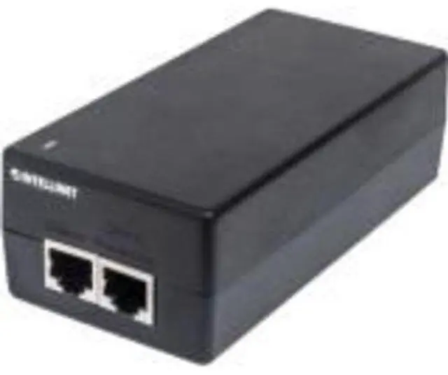 Alt view image 3 of 17 - Intellinet Gigabit Ultra PoE Injector, One 60 W Port, IEEE 802.3at/af Compliant, Plastic Housing, Wall-mount Option