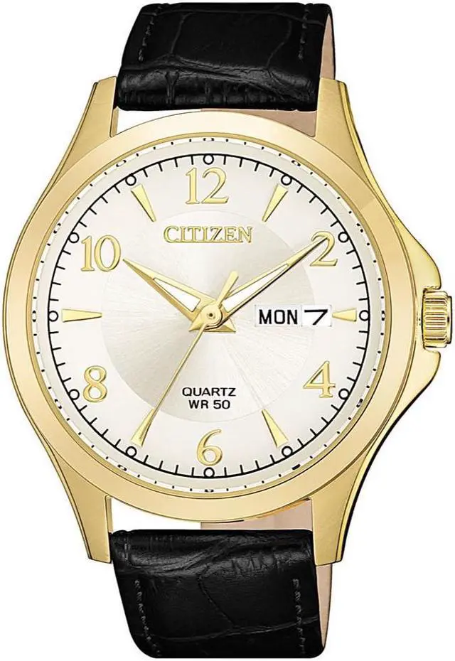 Main image of Citizen BF2003-25A Quartz Men's Watch Brown 41mm Gold-tone Stainless Steel