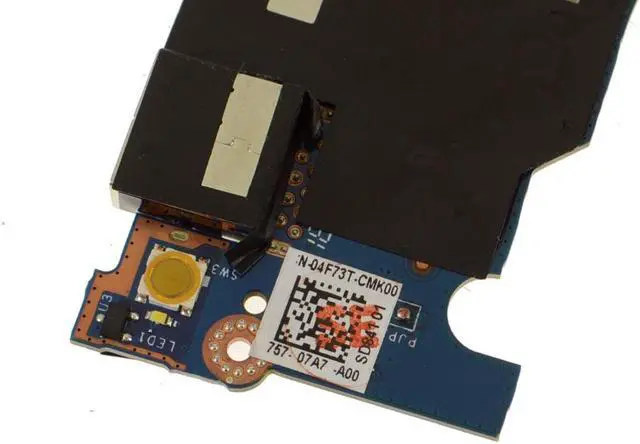 Alt view image 3 of 3 - Dell OEM XPS 9350 9360 USB Port SD Card Reader IO Circuit Board With FP 4F73T