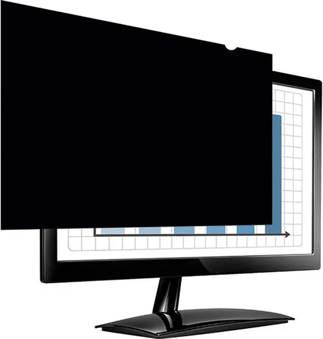 Alt view image 4 of 17 - Fellowes FEL4815001 27.0" Blackout Privacy Filter