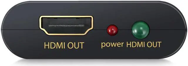 Alt view image 6 of 6 - 1080P POSTER VGA to HDMI Adapter TV VGA Cable Digital Analog Audio VGA to HDMI Converter for HDTV TV PC