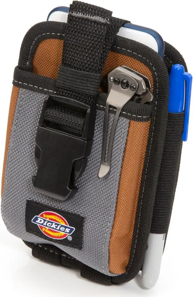 Alt view image 2 of 5 - Dickies Work Gear 57100 2-Compartment Large Phone and Tool Pouch