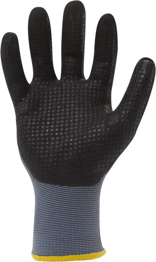 Alt view image 3 of 5 - 212 Performance AXDG-16-010 AX360 Dotted Grip Nitrile-dipped Work Glove, 12-Pair Bulk Pack, Large