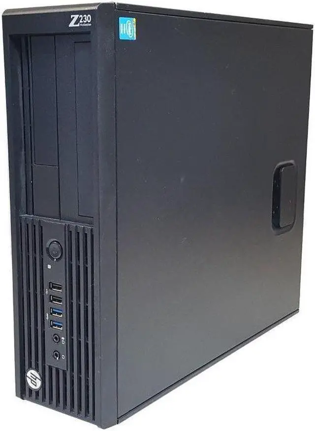 Main image of HP Z230 SFF Workstation i7-4770 3.4GHz 4-Cores 32GB DDR3 NEW 512GB SSD Windows 10 Pro