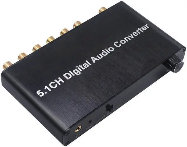 Alt view image 6 of 6 - 5.1 CH Digital Audio Converter Decoder SPDIF Optical Coaxial to RCA DTS/AC3