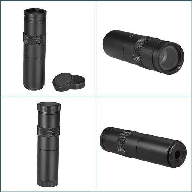 Alt view image 4 of 7 - 10X-200X Industry Microscope Camera C-mount Camera Magnification Adjustable Zoom Eyepiece Magnifier Industrial Lens for LAB PCB